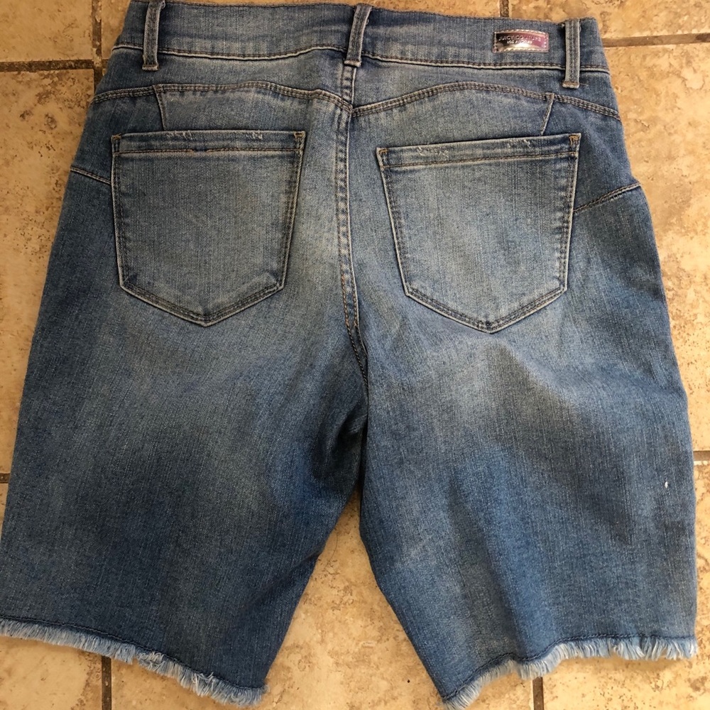 Juicy Couture Jean shorts - Picture 2 of 4